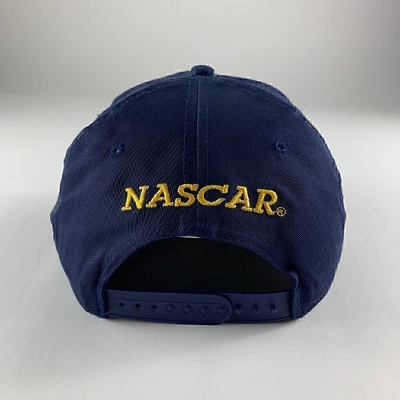 Rusty Wallace #2 NASCAR Vintage Navy Blue Gold Competitors View Snapback Hat - Picture 3 of 5